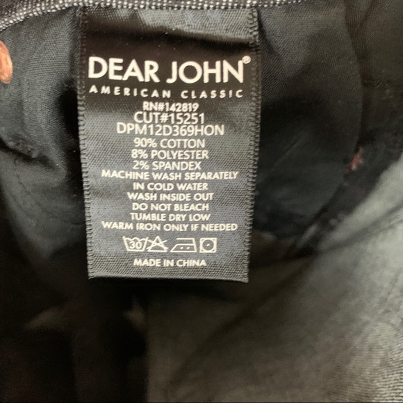 Dear John Slightly Fades Black High Waisted Skinny Jeans Size 26 - Picture 7 of 9
